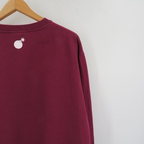 The Hundreds Burgundy Sweatshirt - Picture 7 of 8